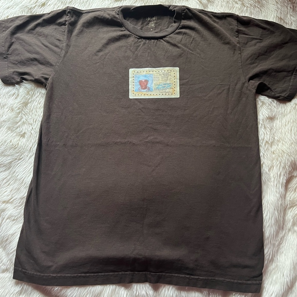 ⭐️ UNWORN ⭐️ GOLFWANG - Tyler, The Creator CMIYGL Tour - Brown Printed T-Shirt
